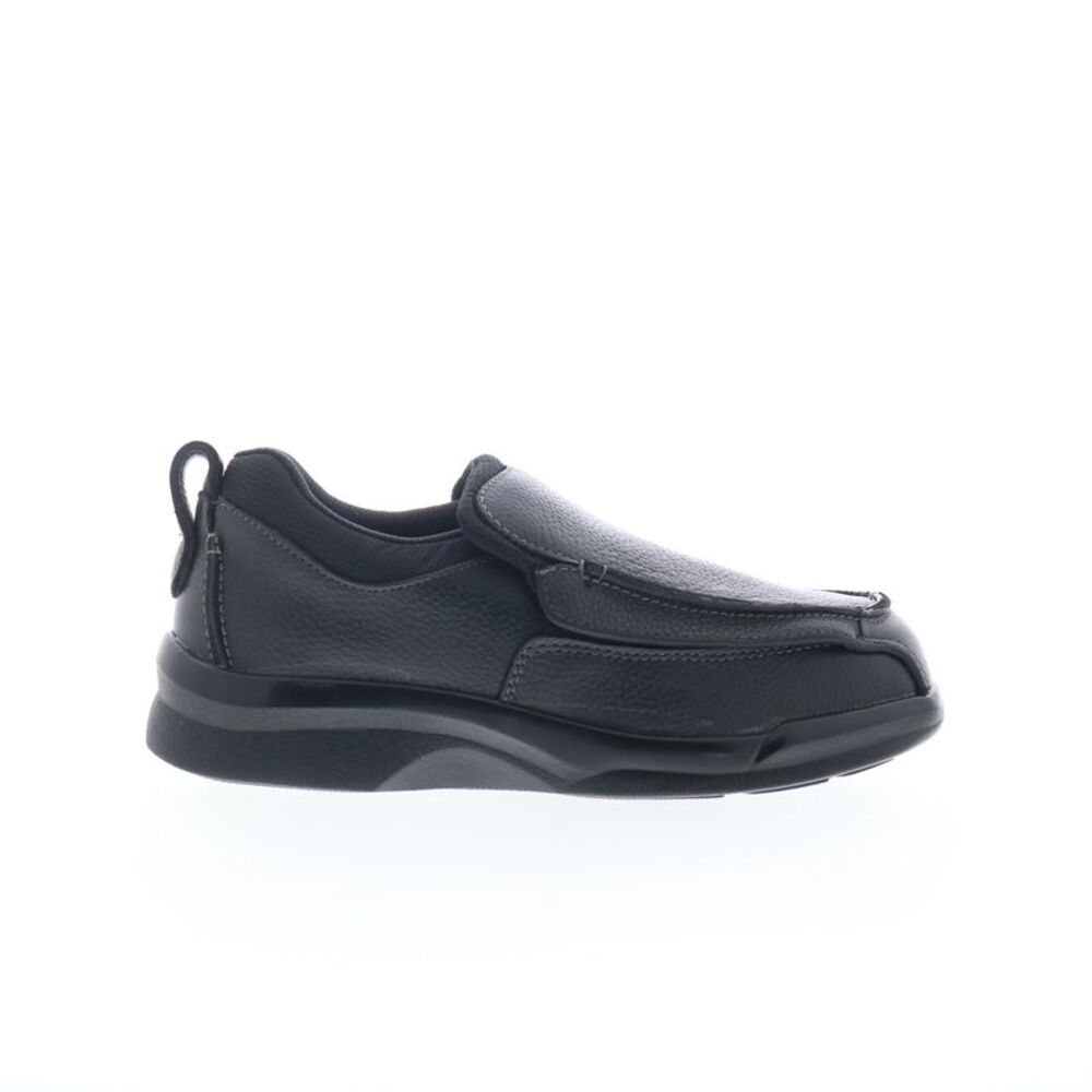 Apex Mens Moc Biomechanical Black Shoes (NWT)